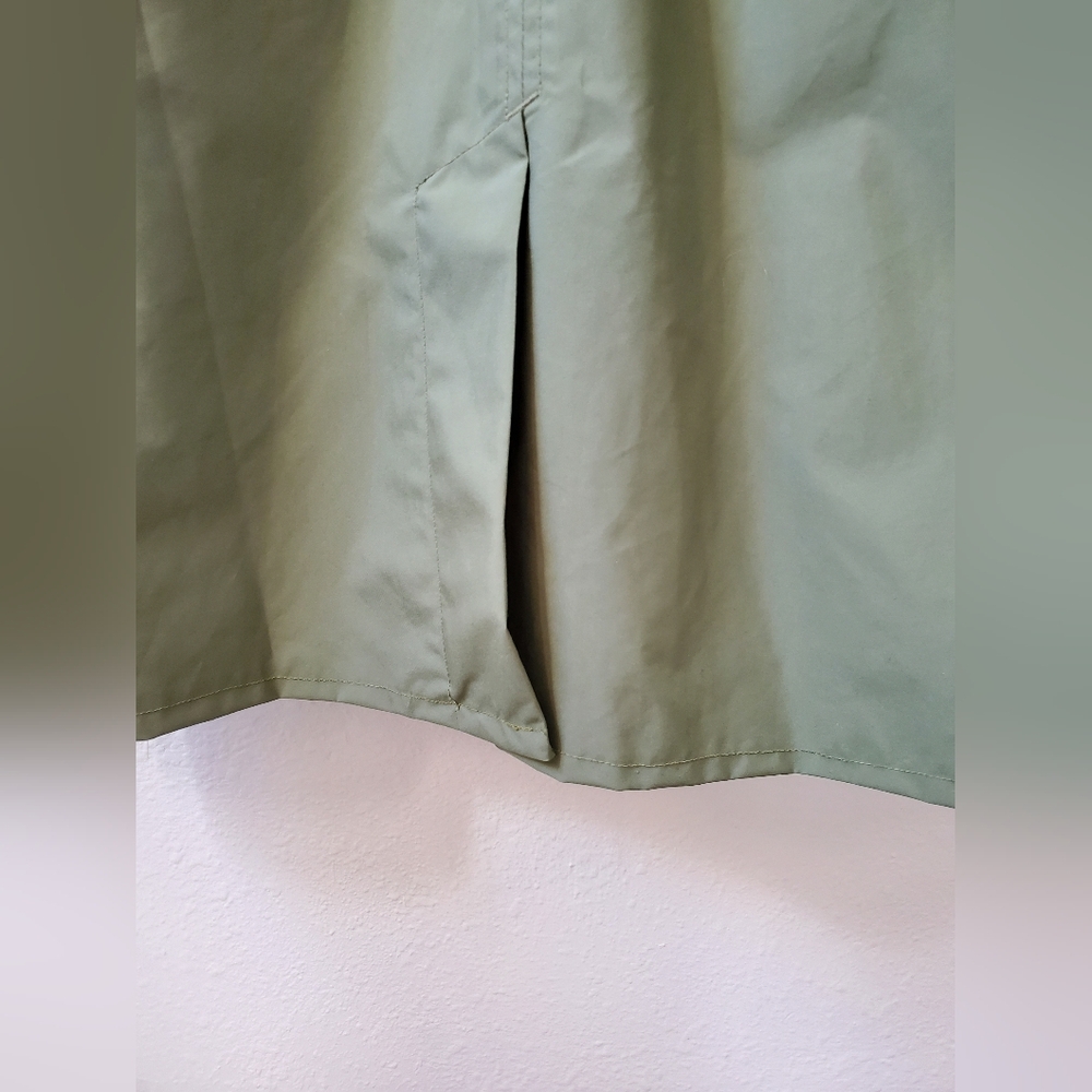 Vintage L.L.BEAN Classic Duster Rain Trench Coat **Detachable Hood - Picture 5 of 16